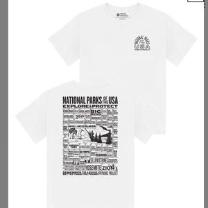 National Parks of The USA Checklist Tee 🌄